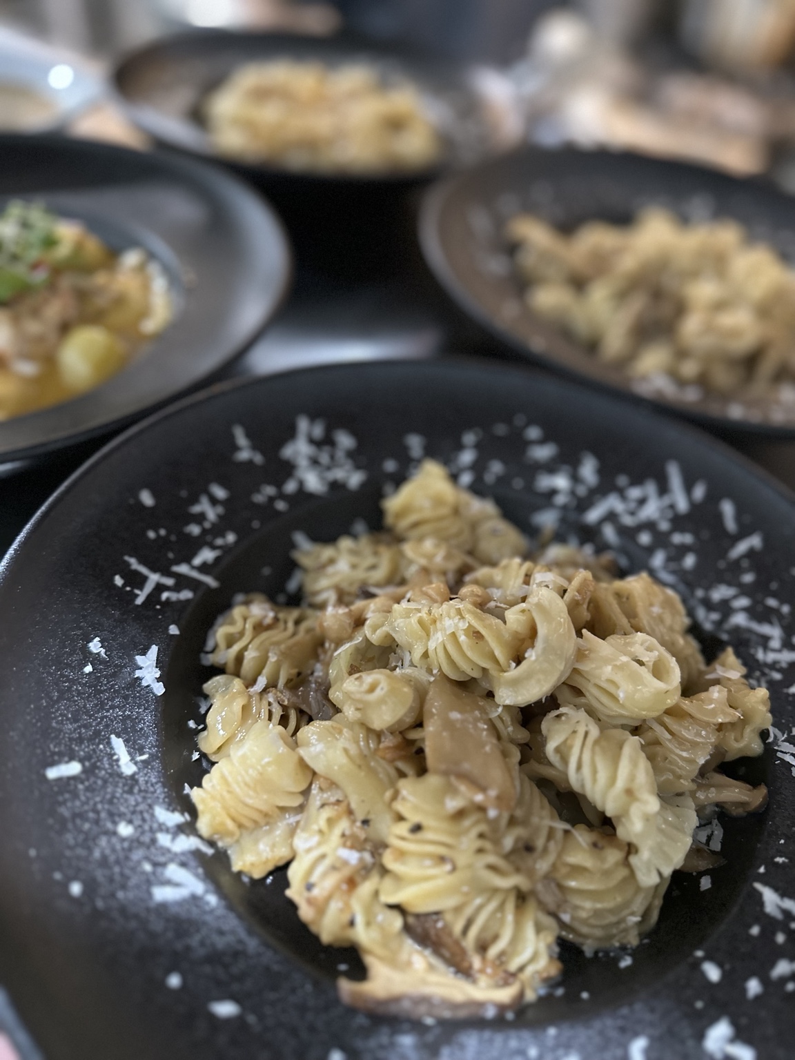 Black Salt pasta dish
